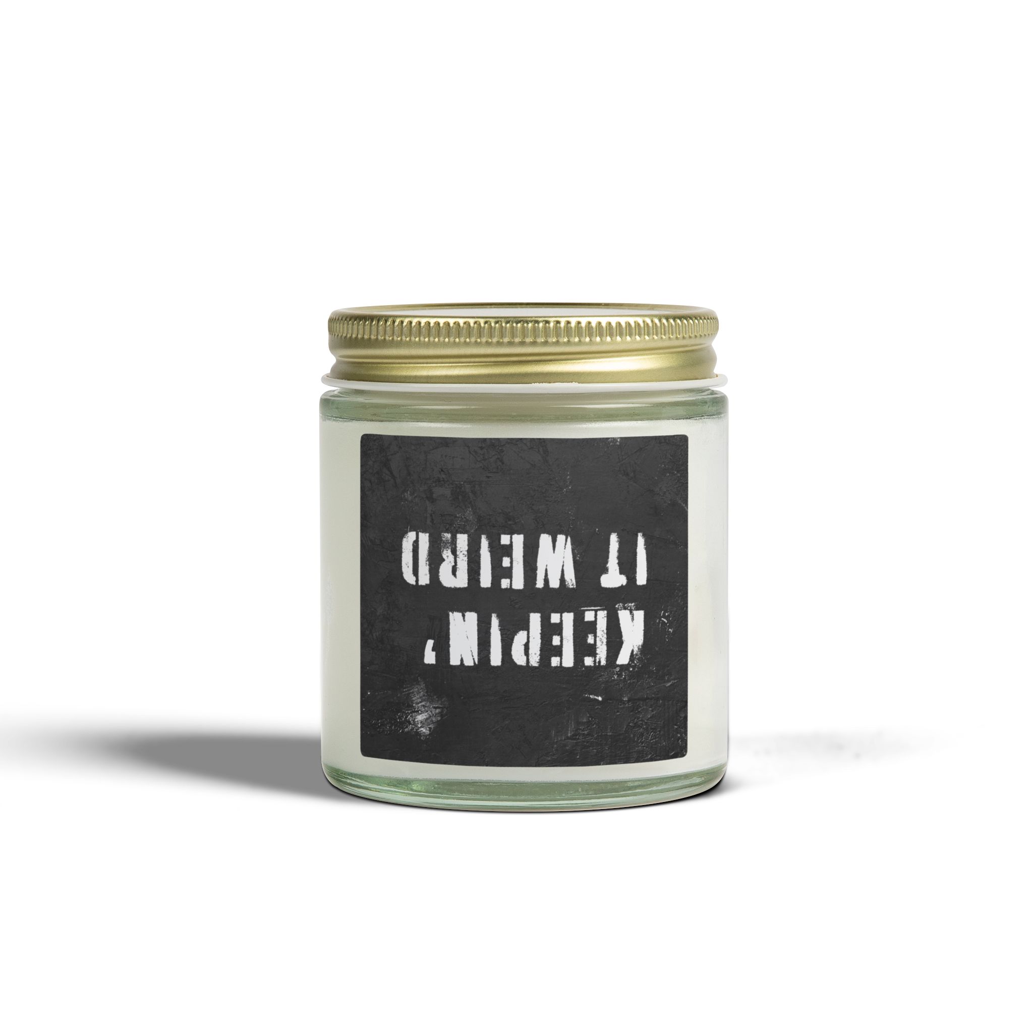 "Keepin' It Weird" Scented Candle - Image 2